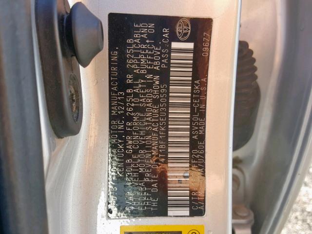 4T1BF1FK5EU350595