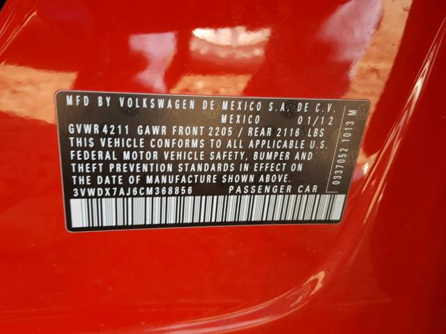 3VWDX7AJ6CM368856