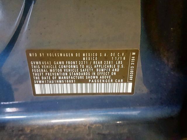 3VWH17AU1HM516691