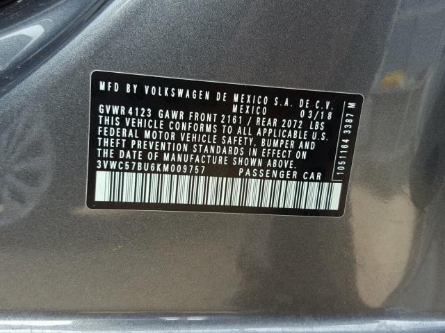 3VWC57BU6KM009757