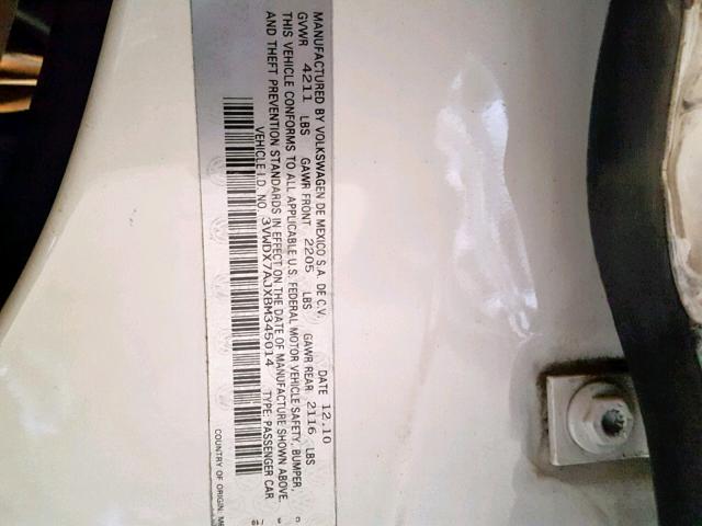 3VWDX7AJXBM345014