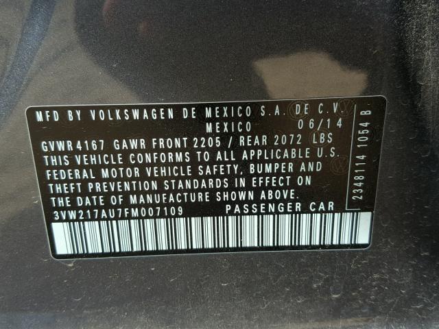 3VW217AU7FM007109