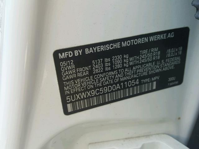 5UXWX9C59D0A11054