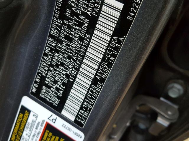 4T1BF1FK1FU991826