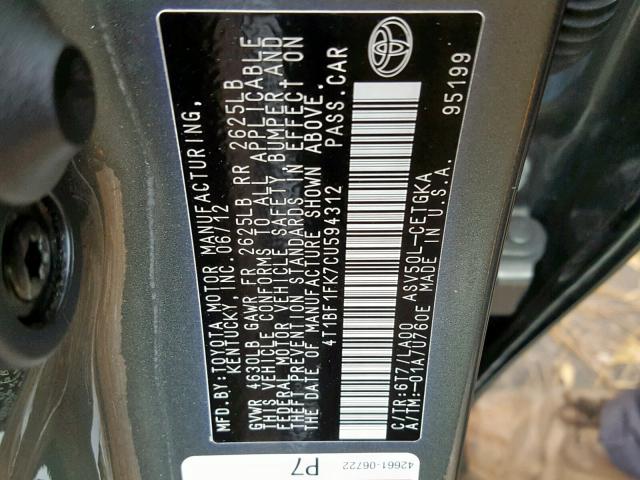 4T1BF1FK7CU594312