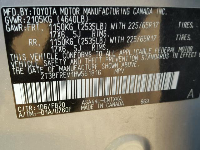2T3BFREV1HW561816