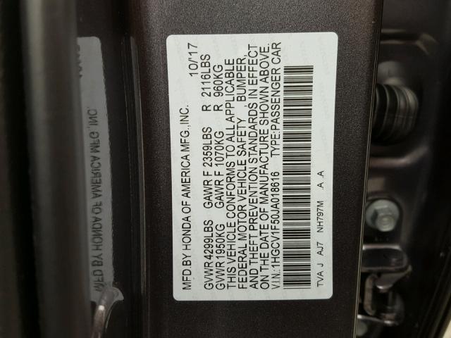 1HGCV1F50JA018616