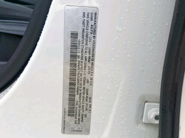 3VW2K7AJ1BM374584