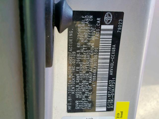 4T1BB46KX9U106590