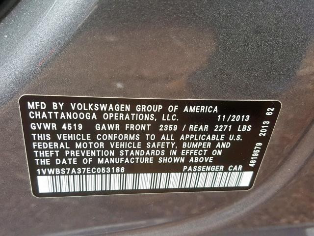 1VWBS7A37EC053186