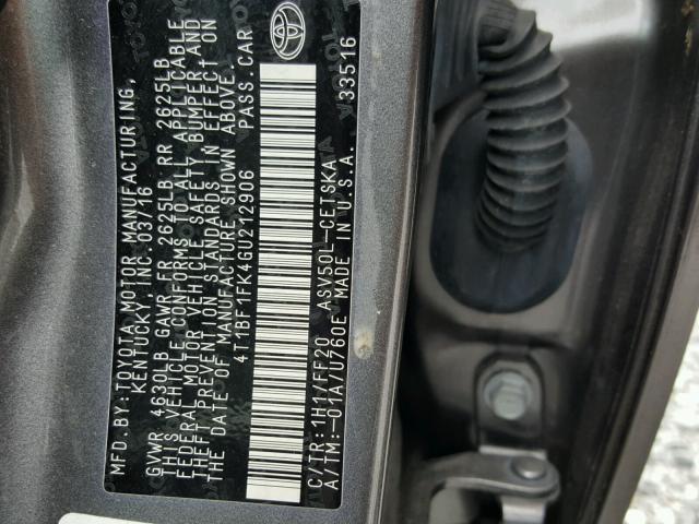 4T1BF1FK4GU212906
