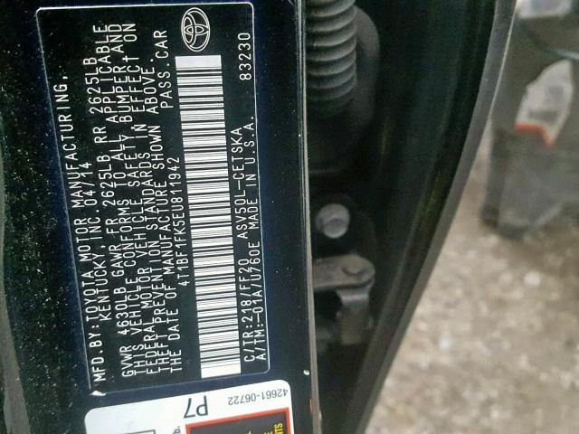 4T1BF1FK5EU811942