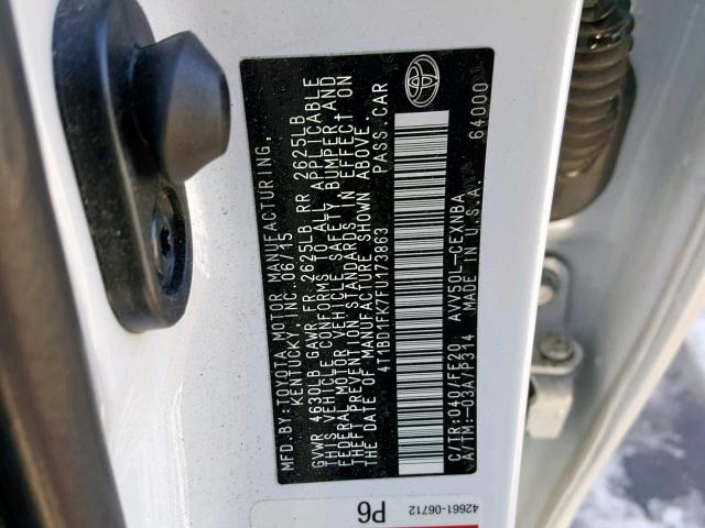 4T1BD1FK7FU173863