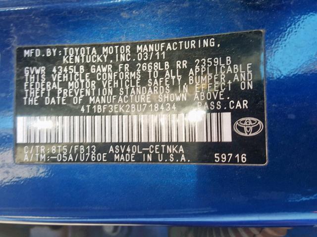 4T1BF3EK2BU718434