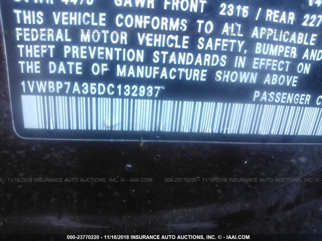 1VWBP7A35DC132937