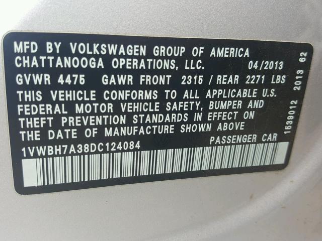 1VWBH7A38DC124084
