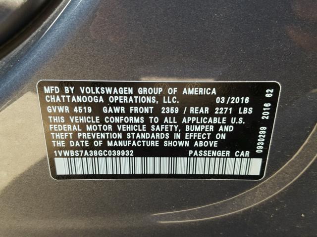 1VWBS7A38GC039932