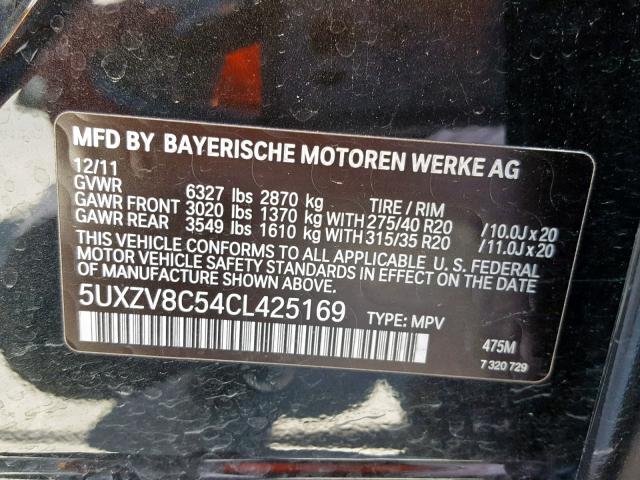 5UXZV8C54CL425169