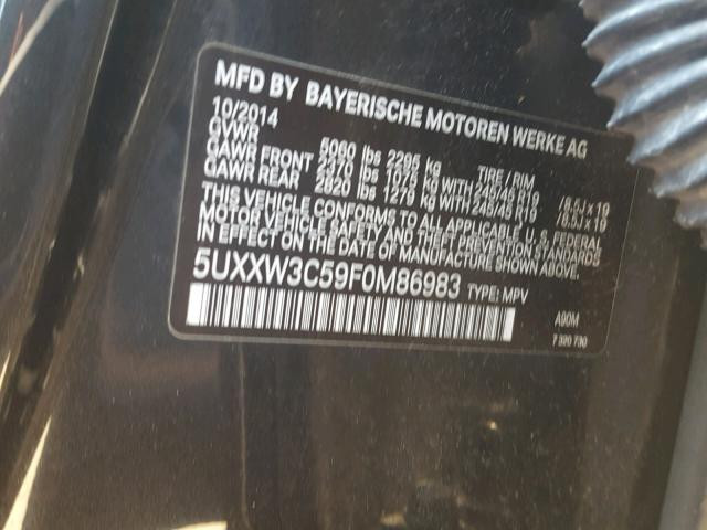 5UXXW3C59F0M86983