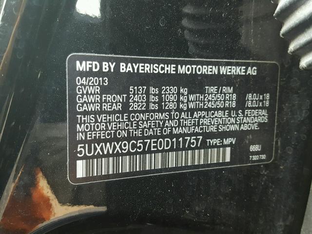 5UXWX9C57E0D11757