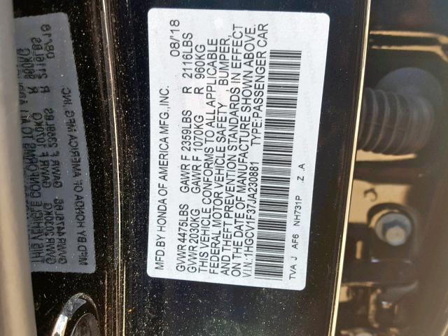 1HGCV1F37JA230881