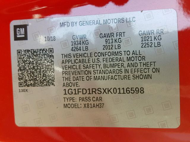 1G1FD1RSXK0116598
