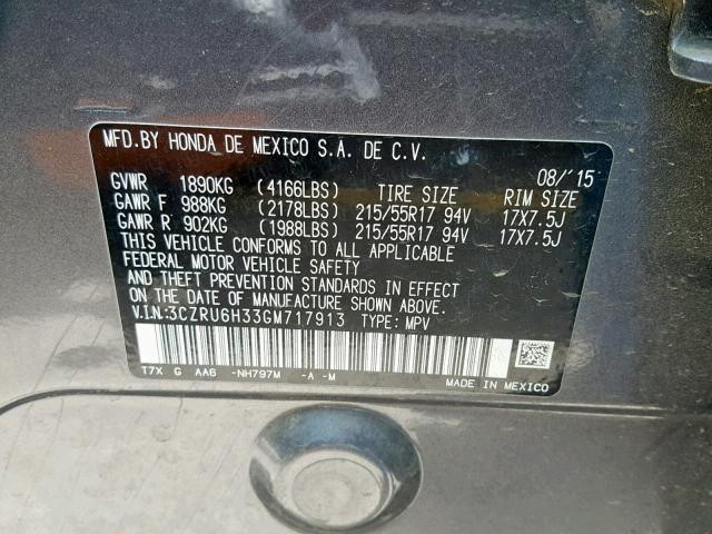 3CZRU6H33GM717913