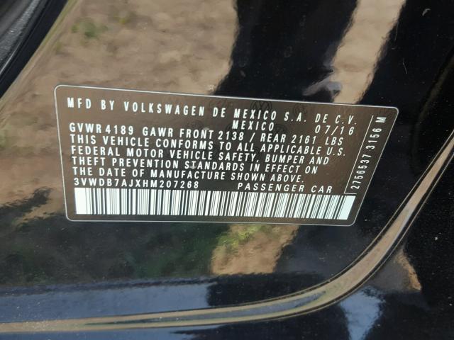 3VWDB7AJXHM******