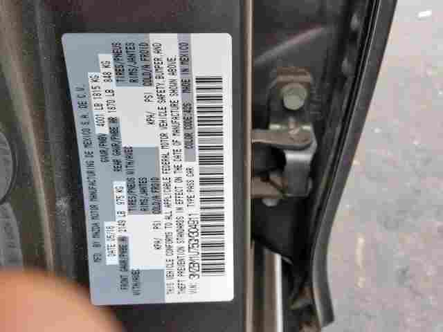 3MZBM1U75GM304911