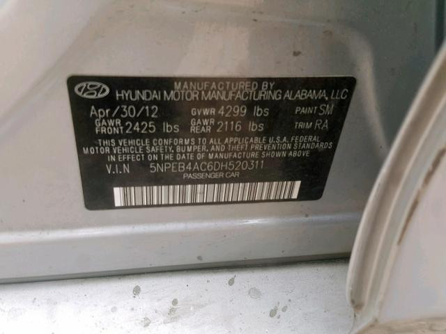 5NPEB4AC6DH520311