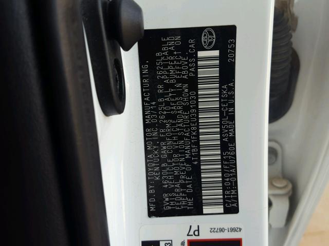 4T1BF1FK8EU391030