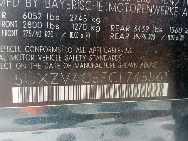 5UXZV4C53CL745561