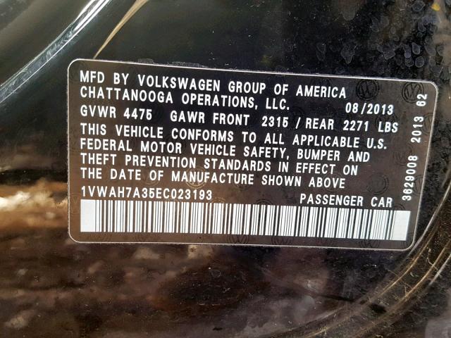 1VWAH7A35EC023193