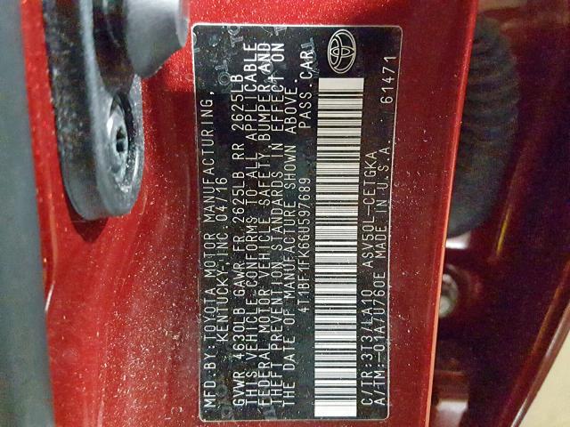 4T1BF1FK6GU597689
