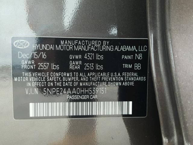 5NPE24AA0HH539151