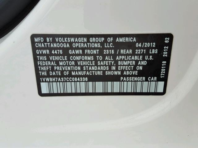 1VWBH7A37CC084336