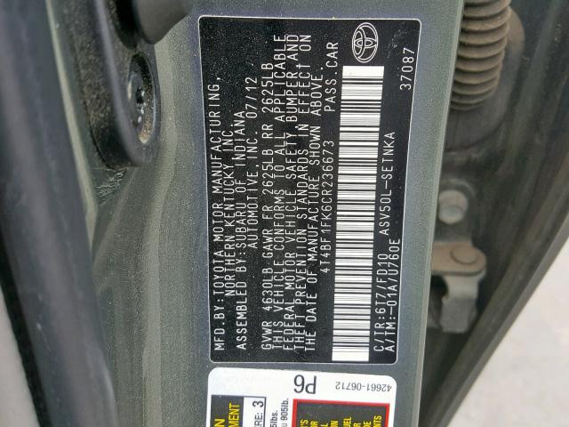 4T4BF1FK6CR236673