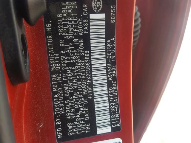 4T1BF1FK2EU862069