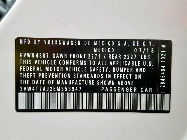 3VW4T7AJ2EM353947