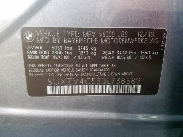 5UXZV4C53BL738589