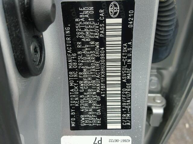 4T1BF1FK8HU309804