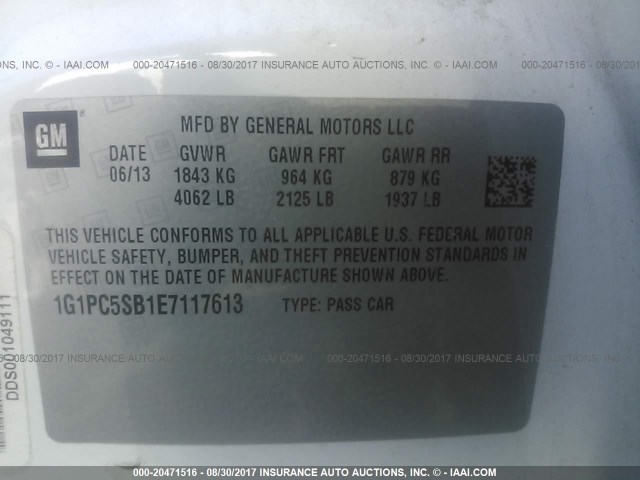 1G1PC5SB1E7117613