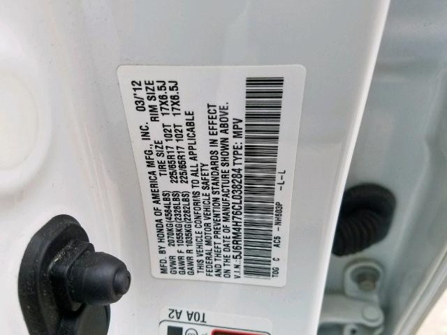 5J6RM4H76CL038284