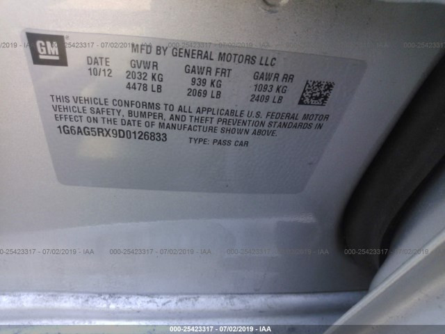 1G6AG5RX9D0126833