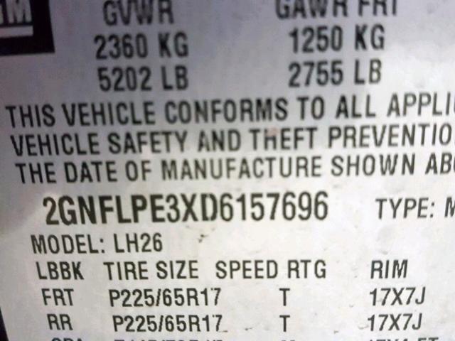 2GNFLPE3XD6157696