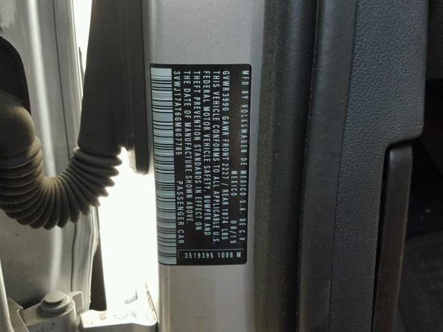 3VWJ17AT6GM607785