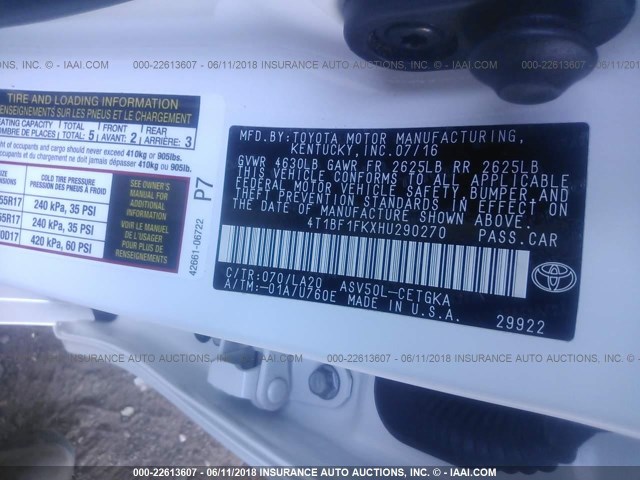4T1BF1FKXHU290270