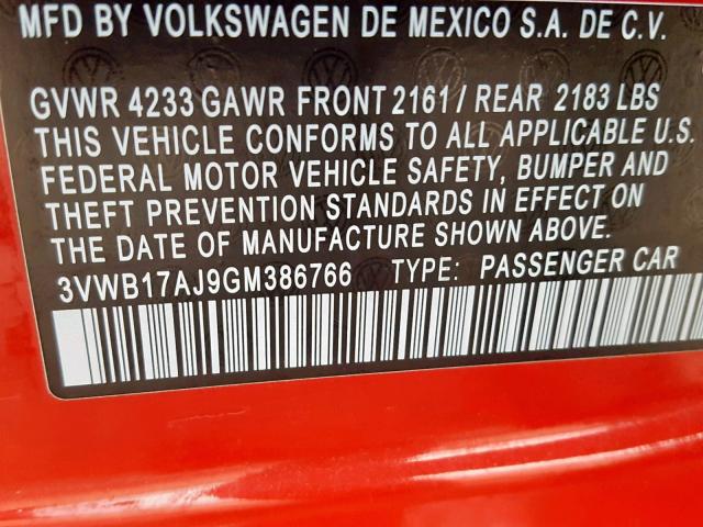 3VWB17AJ9GM386766