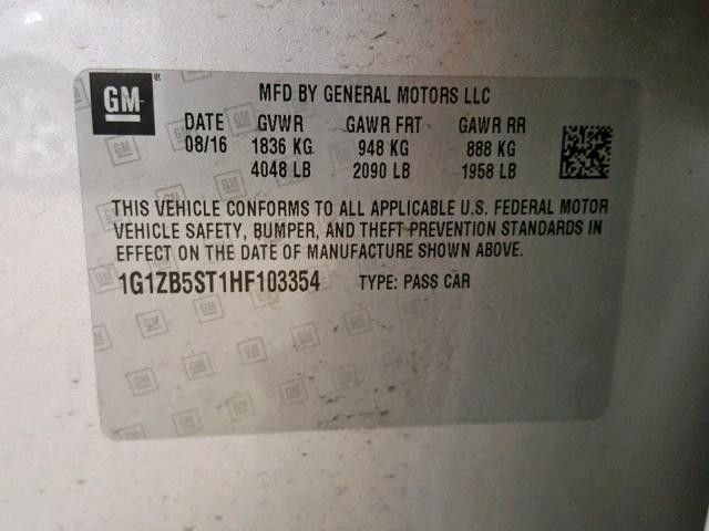 1G1ZB5ST1HF103354