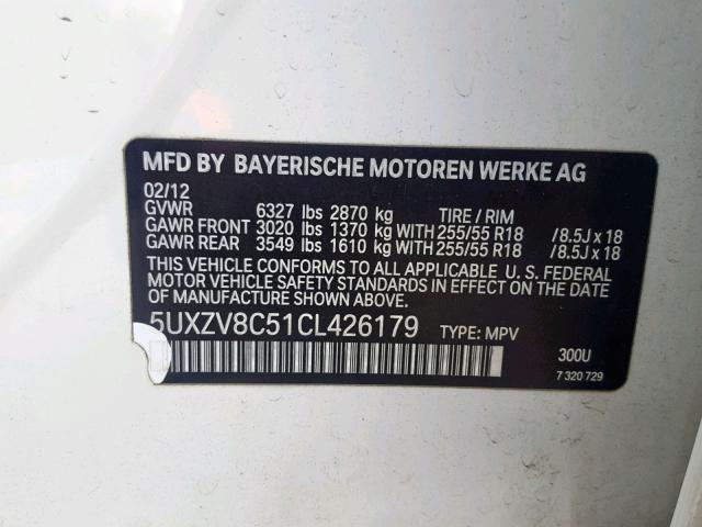 5UXZV8C51CL426179